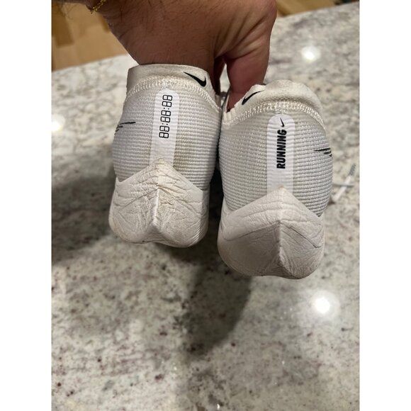 Nike ZOOMX VAPORFLY NEXT% 2 'WHITE METALLIC SILVER' Shoes - Size 8.5 - Picture 5 of 7